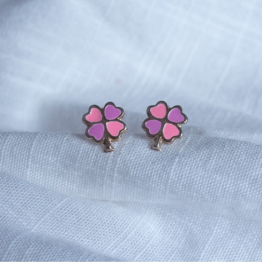 Sterling silver stud earrings